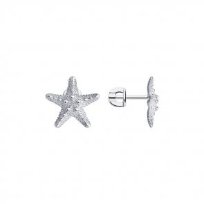 Серебряные серьги SOKOLOV 94024094 фото