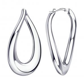 Серебряные серьги SOKOLOV 94024191 фото