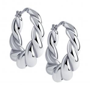 Серебряные серьги SOKOLOV 94024330-91 фото