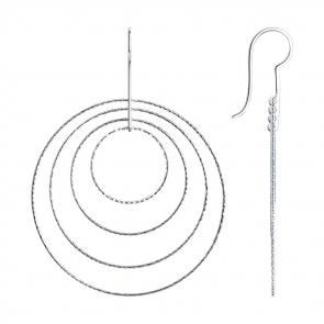 Серебряные серьги SOKOLOV 94024366 фото