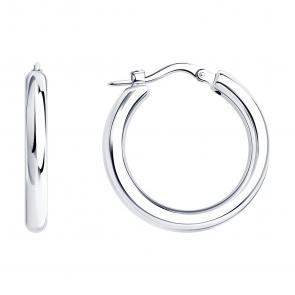 Серебряные серьги SOKOLOV 94024444 фото