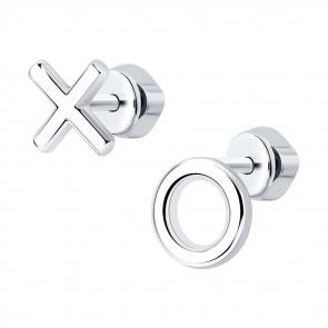 Серебряные серьги SOKOLOV 94024455 фото