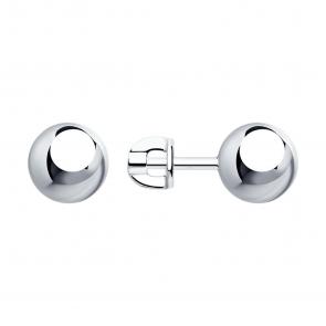 Серебряные серьги SOKOLOV 94024797 фото