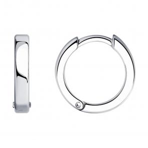 Серебряные серьги SOKOLOV 94025733-91 фото