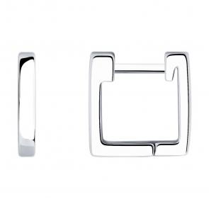 Серебряные серьги SOKOLOV 94025886 фото