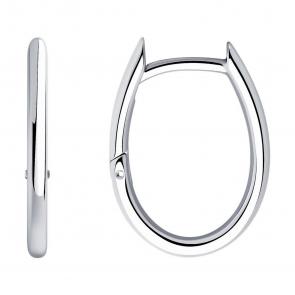 Серебряные серьги SOKOLOV 94025926-91 фото