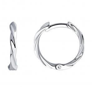 Серебряные серьги SOKOLOV 94026088-91 фото