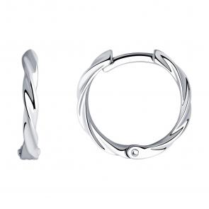 Серебряные серьги SOKOLOV 94026088 фото