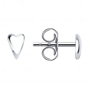 Серебряные серьги SOKOLOV 94026095-91 фото