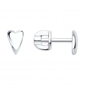 Серебряные серьги SOKOLOV 94026095 фото