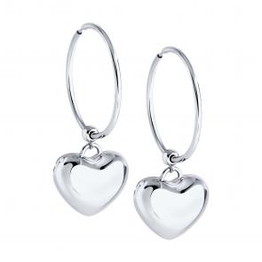 Серебряные серьги-трансформеры SOKOLOV 94026648 фото