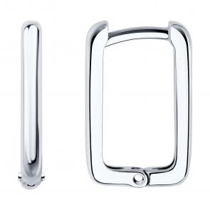 Серебряные серьги SOKOLOV 94026815 фото