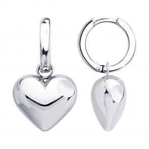 Серебряные серьги-трансформеры SOKOLOV 94026988 фото