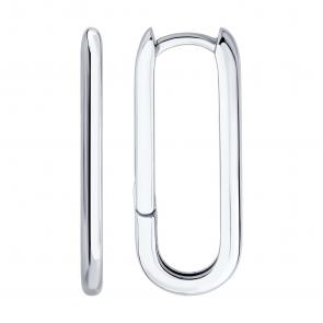 Серебряные серьги SOKOLOV 94027031 фото