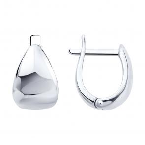 Серебряные серьги SOKOLOV 94027057 фото