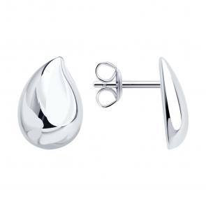 Серебряные серьги SOKOLOV 94027191-91 фото