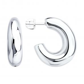 Серебряные серьги SOKOLOV 94027268 фото