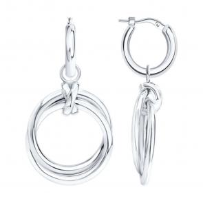 Серебряные серьги SOKOLOV 94027301 фото