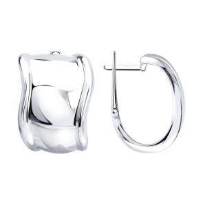 Серебряные серьги SOKOLOV 94027314 фото