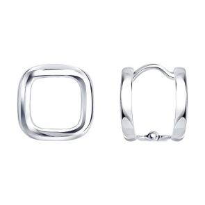 Серебряные серьги SOKOLOV 94027325 фото