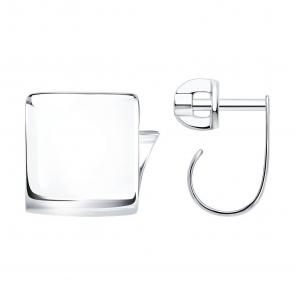 Серебряные серьги SOKOLOV 94027330 фото