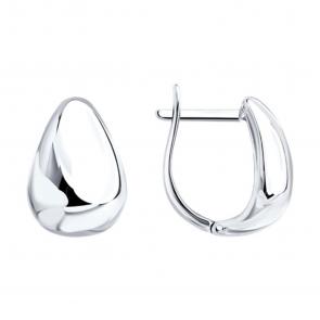 Серебряные серьги SOKOLOV 94027367 фото