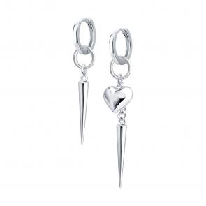 Серебряные серьги-трансформеры SOKOLOV 94027517 фото