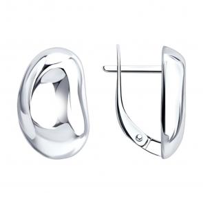 Серебряные серьги SOKOLOV 94027675 фото