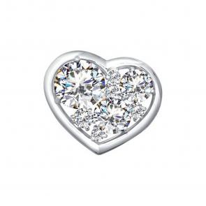 Серебряная подвеска SOKOLOV с фианитом 94030103 фото