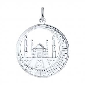 Серебряная подвеска SOKOLOV 94030696 фото