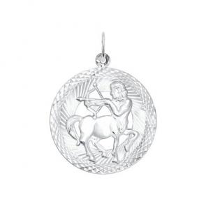 Серебряная подвеска Знак зодиака Стрелец SOKOLOV 94030878 фото