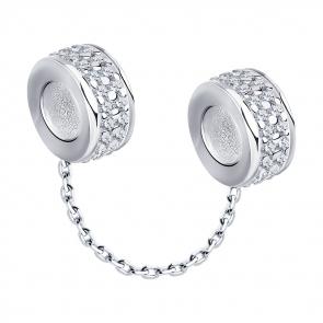 Серебряная подвеска SOKOLOV с фианитом 94032502 фото