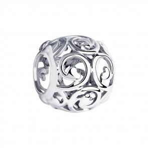 Серебряная подвеска-шарм SOKOLOV 94032639 фото