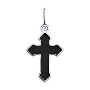 Серебряная подвеска SOKOLOV с эмалью 94032748 фото