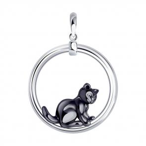 Серебряная подвеска SOKOLOV 94032750 фото