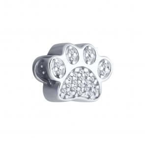 Серебряная подвеска SOKOLOV с фианитом 94032912-91 фото