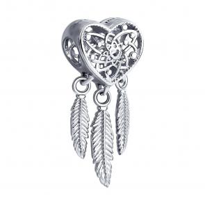 Серебряная подвеска-шарм SOKOLOV 94032947-91 фото