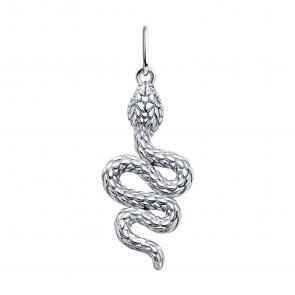 Серебряная подвеска Символ года Змея SOKOLOV 94033046-91 фото
