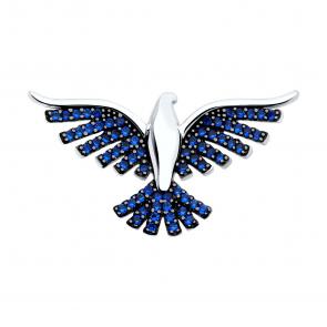 Серебряная подвеска SOKOLOV с фианитом 94033125-91 фото