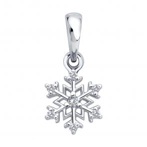Серебряная подвеска SOKOLOV с фианитом 94033281 фото