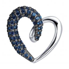 Серебряная подвеска SOKOLOV с фианитом 94033387 фото