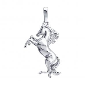 Серебряная подвеска Символ года Лошадь SOKOLOV 94033389 фото