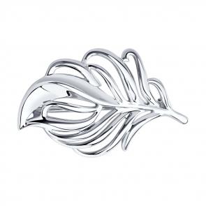 Серебряная брошь SOKOLOV 94040111 фото