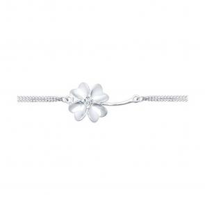 Серебряный браслет SOKOLOV с фианитом 94050046 фото