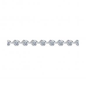 Серебряный браслет SOKOLOV с фианитом 94050056-91 фото