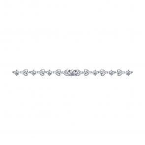 Серебряный браслет SOKOLOV с фианитом 94050356-91 фото