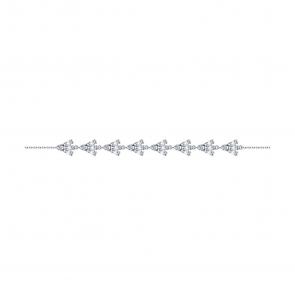 Серебряный браслет SOKOLOV с фианитом 94050547 фото