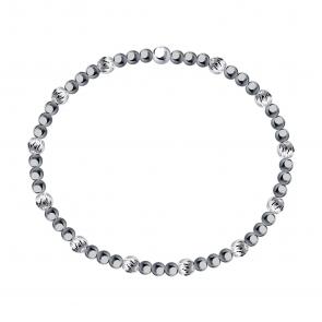 Серебряный браслет SOKOLOV с жемчугом Swarovski 94050600 фото