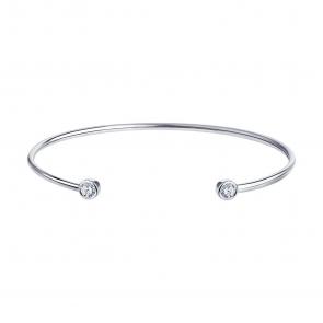 Серебряный браслет SOKOLOV с фианитом 94050688 фото