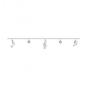 Серебряный браслет SOKOLOV с фианитом 94050740 фото